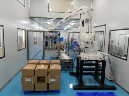 8-12 箱 / 分钟高速码垛，开云体育-开云体育(中国)官方网站线设备赋能企业智能升级